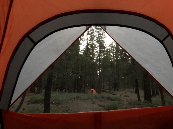 tent view