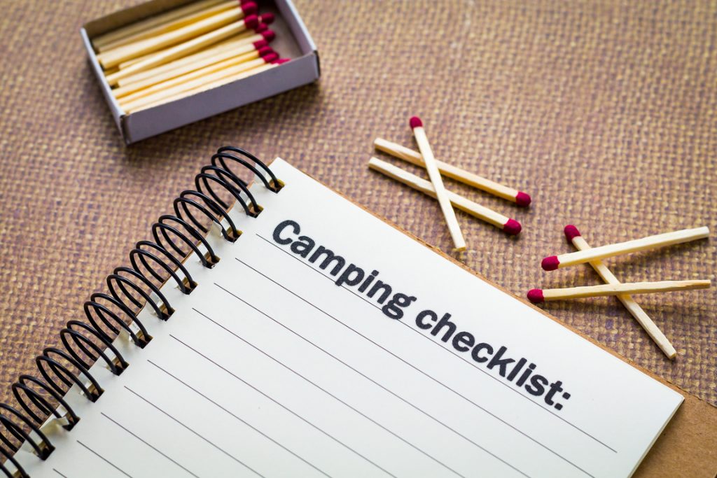 Camper Checklist